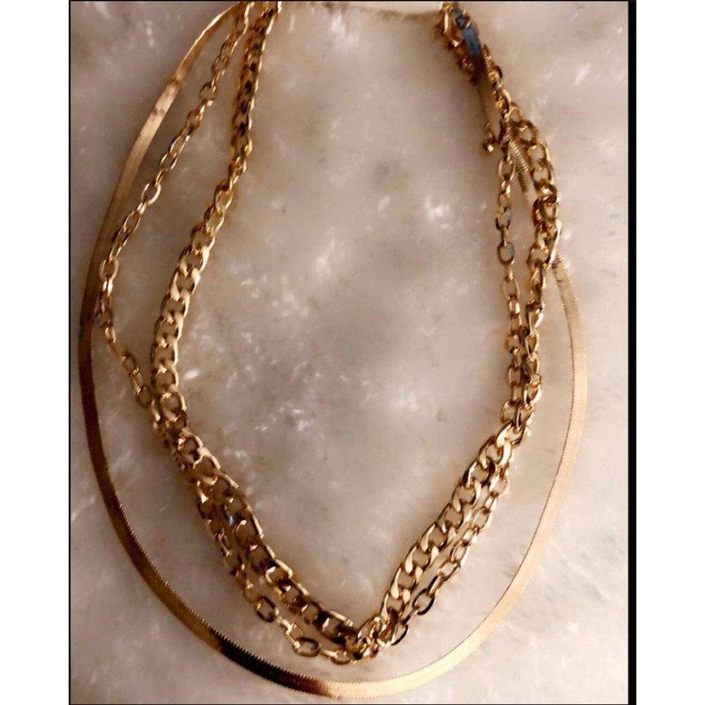 Gold Necklace - Picture 2 of 2